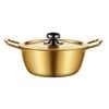 Soga 16cm Ramen Pot in Vibrant Yellow, Crafted from Durable with Lid Kichen essential