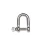 Taskmaster 6mm 120kg 316 Stainless Steel D Shackle