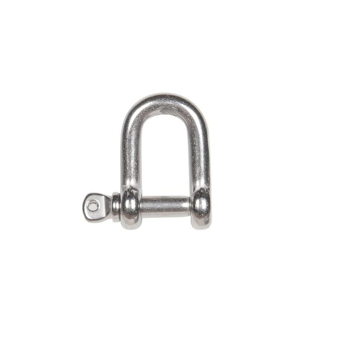 Taskmaster 6mm 120kg 316 Stainless Steel D Shackle