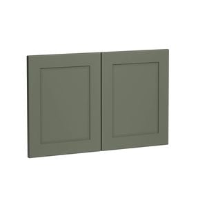 Kaboodle 900mm Saltbush Alpine Med Rangehood Doors - 2 Pack