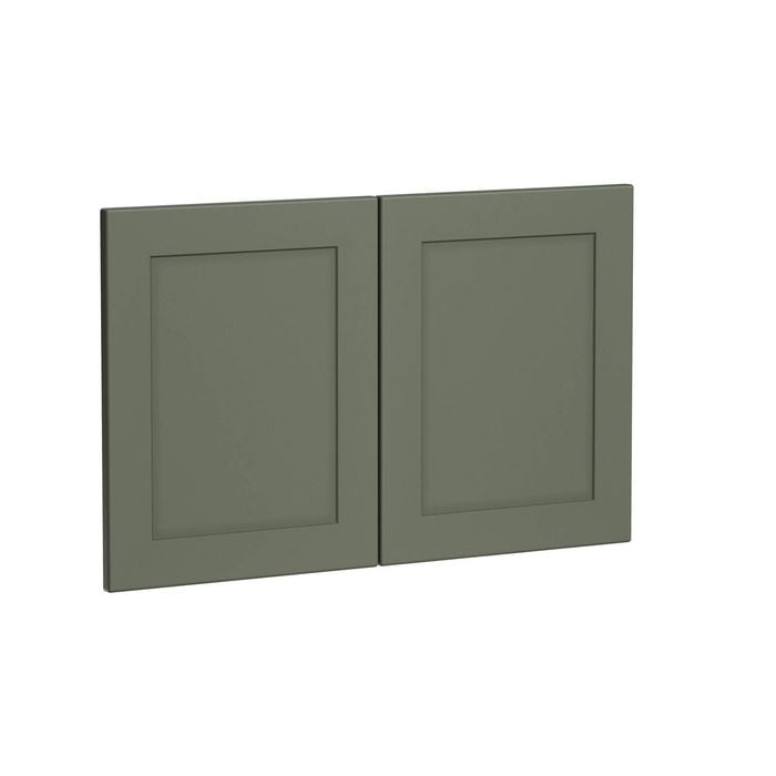 Kaboodle 900mm Saltbush Alpine Med Rangehood Doors - 2 Pack