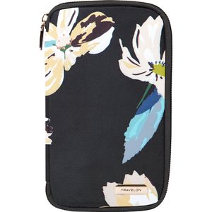 Travelon RFID Blocking Family Passport Wallet in Midnight Floral