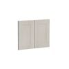 Kaboodle 600mm Provincial White Alpine Farmhouse Sink Doors - 2 Pack