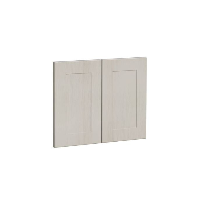 Kaboodle 600mm Provincial White Alpine Farmhouse Sink Doors - 2 Pack