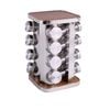 Clevinger 16pc Rotary Spice Rack With Jars