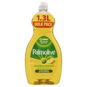 Palmolive 1.3L Dishwashing Liquid Antibacterial Lemon