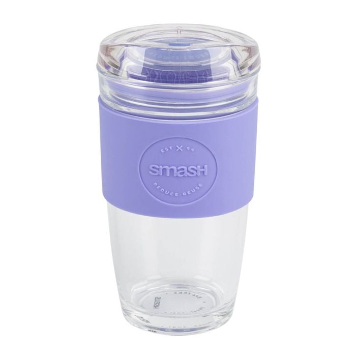 Smash Products: OG Glass Coffee Cup | 450ML | Lilac