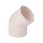 Marley 50mm 45° PVC Pressure Plain Elbow