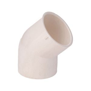 Marley 50mm 45° PVC Pressure Plain Elbow