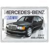 Nostalgic-art Large Sign Mercedes-benz 190 E 2.5-16 Evolution Ii 30x40x0.5cm