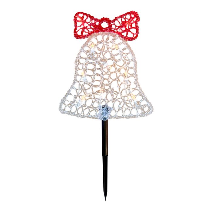 Mirabella Festive Bell Stake Lights