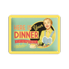 Nostalgic-Art Small Sign Here is your dinner