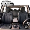 Australian Goose Front Seat Covers for Holden Commodore 2013 - 2017 (VF) - PU Leather, Black (2pc)