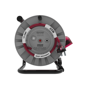 Jackson Rugged 25m Extra Heavy Duty Caravan Cable Reel