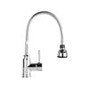 Quoss Chrome Reno Transformer Giraffe Basin Mixer