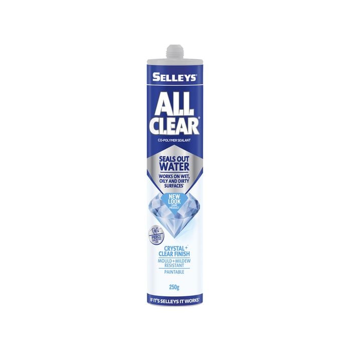 SELLEYS 250g ALL CLEAR Mulitpurpose Sealant