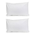 2PK Jason Commercial Cotton Deluxe King Pillow Case 50x90cm White