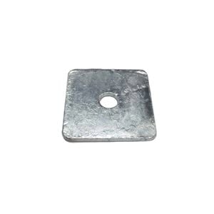 Zenith M20 x 50 x 50 x 3mm Galvanised Square Washer - 50 Pack
