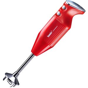Bamix 350W Maxx Immersion Stick Mixer Blender in Red (Swiss Made) - Red | Handheld Mixer Set | 350 W