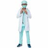 Health Care Hero Doctor Surgeon Scrubs Medical Hospital Book Week Boys Costume L