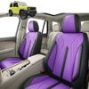 Australian Goose Front Seat Covers for Suzuki Jimny XL 2023 - Current (Auto) - PU Leather, Purple (2pc)
