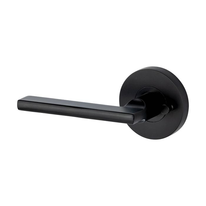 Sylvan Black Picton Passage Lever Set