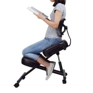 Lauft Ergonomic Kneeling Chair Adjustable Stool Kneeling Pad For Back Posture