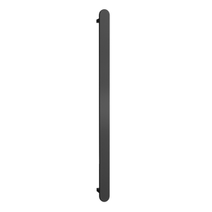 Hotwire 900mm Gun Metal Single Vertical Flat Slimline Heated Towel Rail