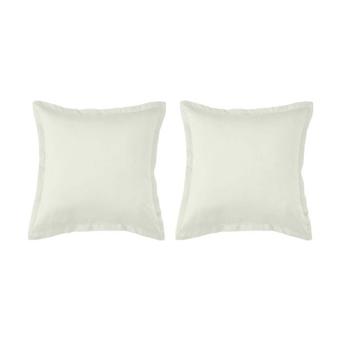 2PK Grosvenor House 500TC Egyptian Cotton Tailored European Pillowcase Taupe