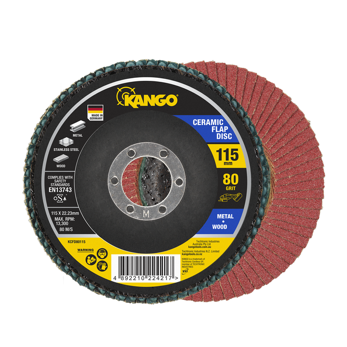 Kango 115mm 80G Ceramic Flap Disc