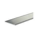 Metal Mate 60 x 3.0mm 1m Aluminium Section Fluted Strip - 1m