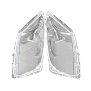 Pair Front Headlight Lens Cover Fit For Toyota RAV4 2009-2012