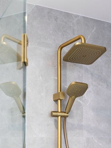 Caroma - Gallery - Luna® Shower in Brushed Brass - Brand Page