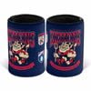 AFL Retro Stubby Can Cooler - Melbourne Demons - Drink - Rubber Base