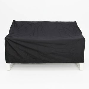 2-Seater Lounge Cover - Black