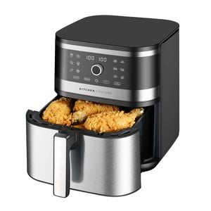 Kitchen Couture 8L Stainless Air Fryer Stainless Steel 8 Litre