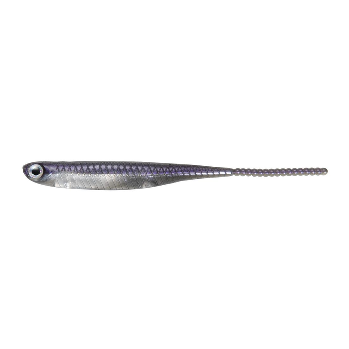 Fish Arrow Flash J Slim 1.5" SW Soft Plastic Ajing Fishing Lure 122 Keimura Purple / Silver