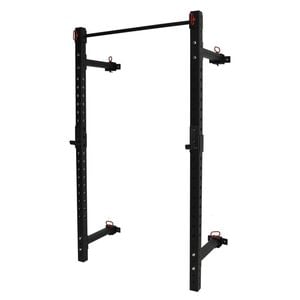 Wall Mounted Foldable Power Rack - Power Cage / Weight Bench Press - Squat Cage
