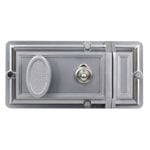 Ikonic Satin Chrome Rim Night Latch