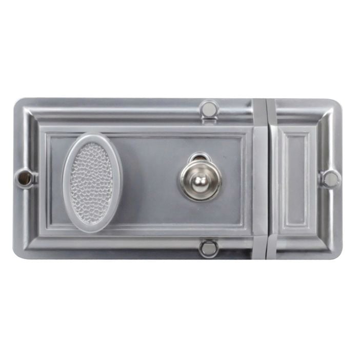 Ikonic Satin Chrome Rim Night Latch