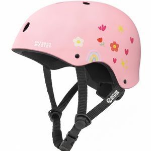 OutdoorMaster Kids Adjustable Multi-Sport Helmet for Bike Skate Scooter