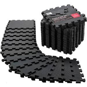 NNEOBA Puzzle Exercise Mat with EVA Interlocking Floor Tiles (16pcs)
