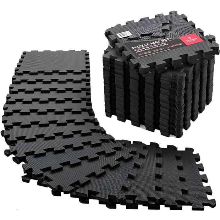 NNEOBA Puzzle Exercise Mat with EVA Interlocking Floor Tiles (16pcs)