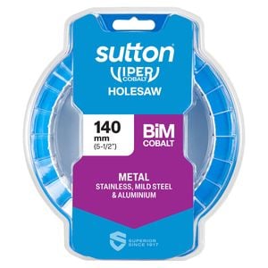 Sutton Tools 140mm Viper Cobalt Bi-Metal Holesaw