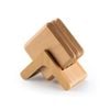 Anygleam Natural 6-Pc Wooden Coaster Set – Cup & Kitchen Accessories