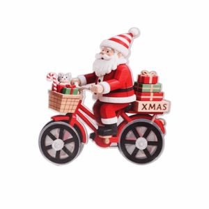 P&P Red White Acrylic Plastic Christmas Decorative Ornament Creative Holiday Home Decor