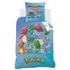 Pok mon Friends Cotton Quilt Cover Set - Single Bed Size