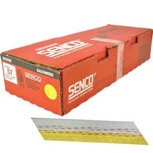 Senco 57mm x 1.75g Electro Galvanised Collated DA Brad Nails - 3000 Pack