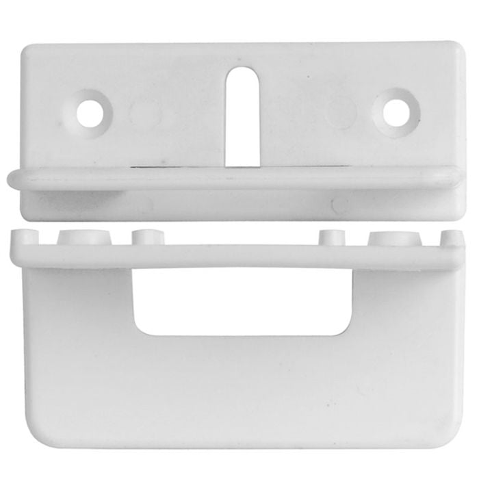 Rolltrak 64mm Plastic Timber Door Floor Guide