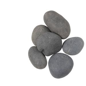 Tuscan Path 20kg  80-100mm Black River Pebble
